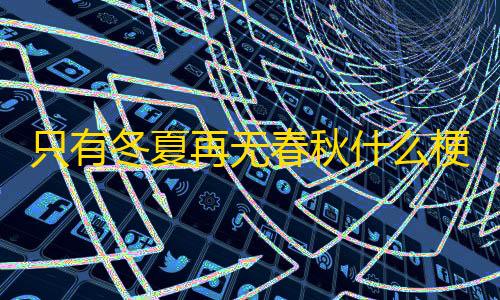 第五人格辅助网只有冬夏再无春秋什么梗